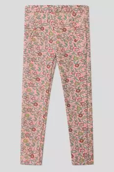 Легинсы с цветочным принтом DPAM