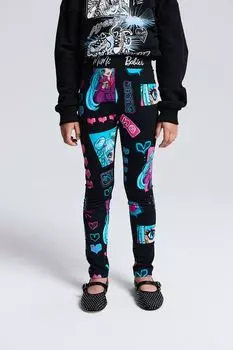 Легинсы с принтом MIMIMODA