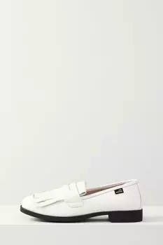 Лоферы кожаные Lovely College Love Moschino