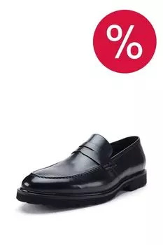 Лоферы кожаные с декором Abricot