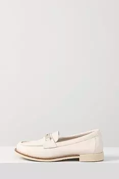 Лоферы кожаные с пряжкой Ever be