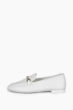 Лоферы кожаные с пряжкой MYSA