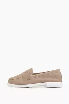 Лоферы замшевые Abricot