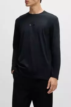 Лонгслив хлопковый BOSS