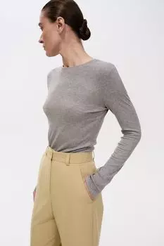 Лонгслив хлопковый DAISYKNIT