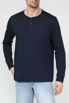 Лонгслив хлопковый на пуговицах Esprit Casual