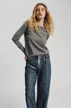 Лонгслив хлопковый Nume