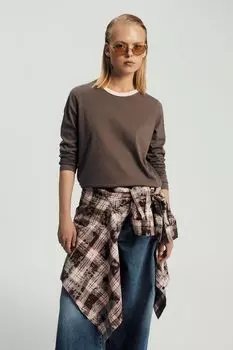 Лонгслив хлопковый Nume