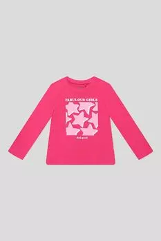 Лонгслив хлопковый принтом OVS