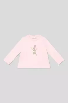 Лонгслив хлопковый с декором Choupette