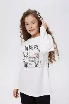 Лонгслив хлопковый с принтом Bell Bimbo