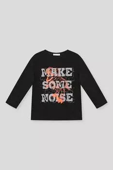 Лонгслив хлопковый с принтом Choupette