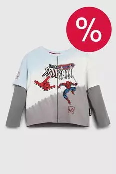 Лонгслив хлопковый с принтом Desigual