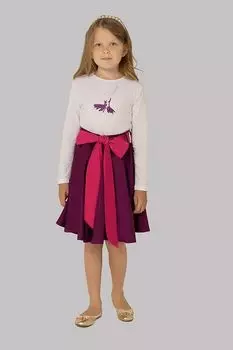 Лонгслив хлопковый с принтом EVIKA KIDS