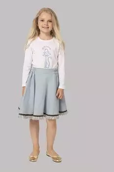 Лонгслив хлопковый с принтом EVIKA KIDS