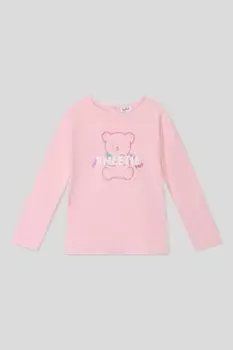 Лонгслив хлопковый с принтом Fagottino