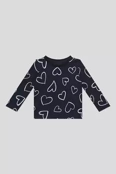 Лонгслив хлопковый с принтом Fagottino