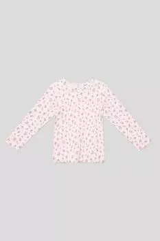 Лонгслив хлопковый с принтом Fagottino