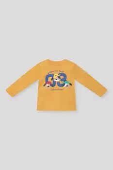 Лонгслив хлопковый с принтом Fagottino