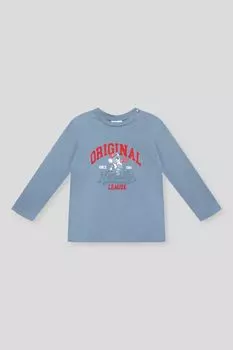 Лонгслив хлопковый с принтом Fagottino