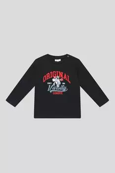 Лонгслив хлопковый с принтом Fagottino