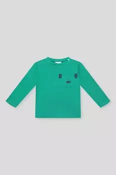 Лонгслив хлопковый с принтом Fagottino