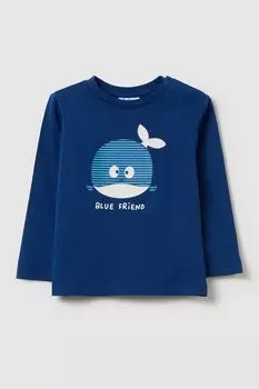 Лонгслив хлопковый с принтом Fagottino