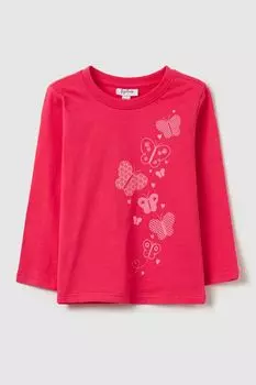 Лонгслив хлопковый с принтом Fagottino