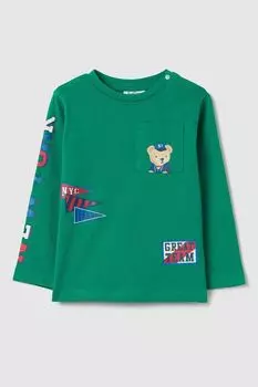 Лонгслив хлопковый с принтом Fagottino