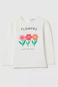 Лонгслив хлопковый с принтом Fagottino