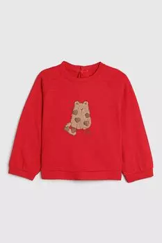 Лонгслив хлопковый с принтом Mayoral