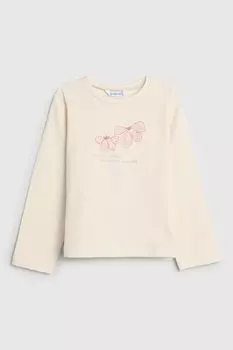 Лонгслив хлопковый с принтом Mayoral