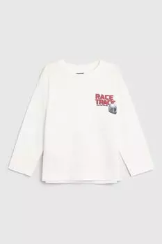 Лонгслив хлопковый с принтом Mayoral