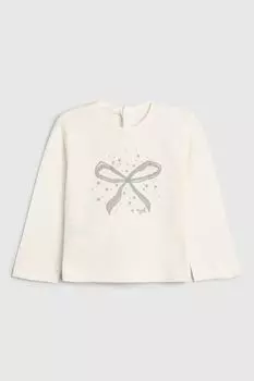 Лонгслив хлопковый с принтом Mayoral