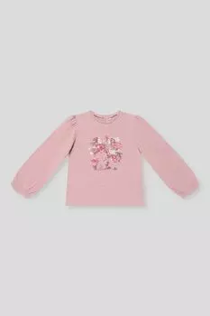 Лонгслив хлопковый с принтом Mayoral