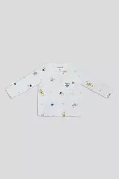 Лонгслив хлопковый с принтом Mayoral