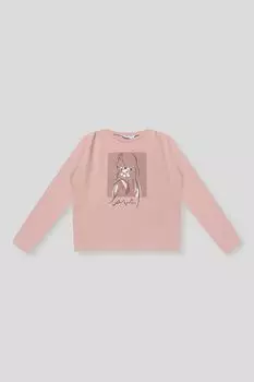 Лонгслив хлопковый с принтом Mayoral