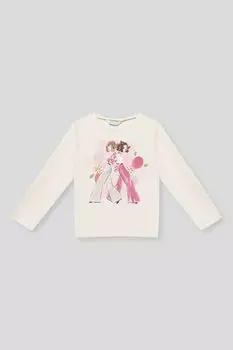 Лонгслив хлопковый с принтом Mayoral