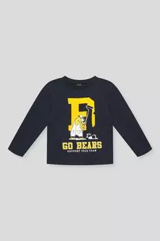 Лонгслив хлопковый с принтом OVS