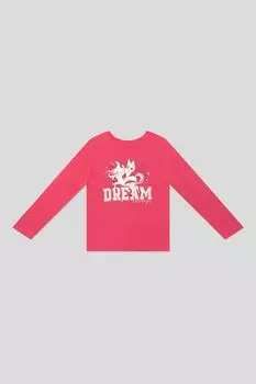 Лонгслив хлопковый с принтом OVS