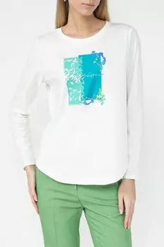 Лонгслив хлопковый с принтом s.Oliver