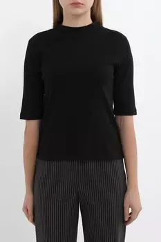 Лонгслив хлопковый с воротником OVS