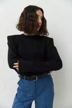 Лонгслив хлопковый свободного кроя PENNYMANNY