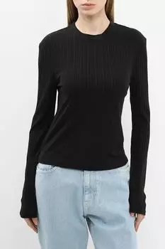 Лонгслив хлопковый текстурный Calvin Klein Jeans