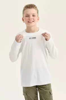 Лонгслив хлопковый TOM TAILOR