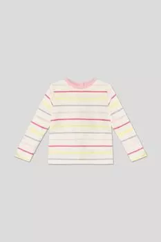 Лонгслив хлопковый в полоску Fagottino