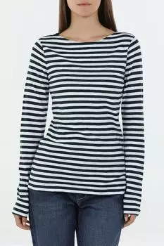 Лонгслив хлопковый в полоску Marc O'Polo