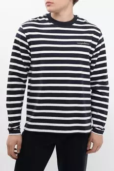 Лонгслив хлопковый в полоску Marc O'Polo Denim