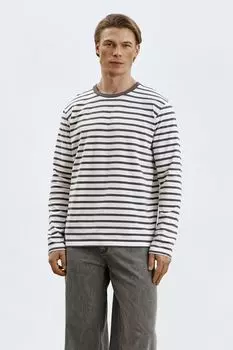 Лонгслив хлопковый в полоску Urban Tiger