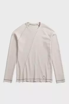 Лонгслив хлопковый в рубчик GJO.E